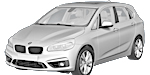BMW F45 U0150 Fault Code